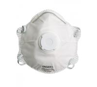 Demi-masque classique avec valve SINGER FFP2 NR D - Boîte de 10 pièces - AUUM20VSL