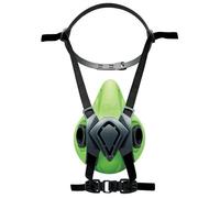Demi-masque en silicone 4000 next - avec raccords filtres - taille M/L BLS