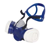 Dräger X-plore 3300 Masque de protection respiratoire adapté aux peintures solvants, époxy résine, poussières, demi-masque peinture avec 2 cartouches A2 P3, Taille M