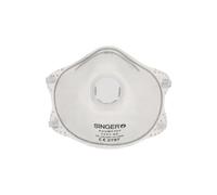 Demi-masque préformé FFP3 NR Joint facial en mousse - Lot de 10 - SINGER - AUUMC30V