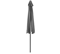 Demi-parasol de terrasse - 300 cm - Gris