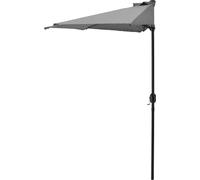 Demi-parasol 'Eger' Ø300 Demi-cercle Gris