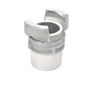Demi raccord symétrique Guillemin, pompier, à verrou à douille filetée femelle en aluminium - DN 25 x 1'' BSP-DN 25 x 1'' BSP