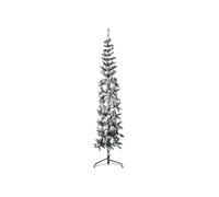 vidaXL Demi Sapin de Noël Floqué 210 cm