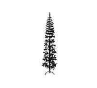 vidaXL Demi-Sapin de Noël - Noir 210 cm