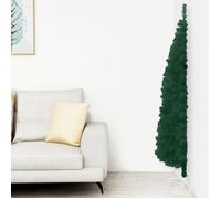 Demi sapin de Noël - MOTHINESSTO - LY3605 - Vert - 240 cm - 324 pointes - Assemblage requis