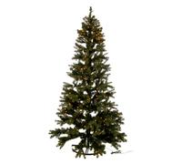 Demi Sapin Mural à LED Artificiel 225cm Vert
