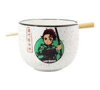 Demon Slayer: Kimetsu no Yaiba - Bol à ramen avec baguettes Tanjiro 414 ml