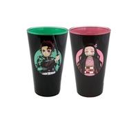 Demon Slayer: Kimetsu no Yaiba - Pack 2 verres Tanjiro & Nezuko 473 ml