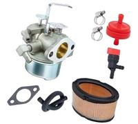 DEMULAX Carburateur de mélange de Carburant Moteur Carburateur de Remplacement, pour Moteurs pour Tecumseh 640152 640152A 640023, pour souffleuses à Neige 8Hp 10Hp