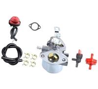 DEMULAX Carburateur de mélange de Carburant Moteur S, pour carburateur pour Tecumseh Hmsk80 Hmsk85 Hmsk90 LH358SA avec conduites de Filtre à Carburant et Ampoule d'amorçage, souffleuses Neige