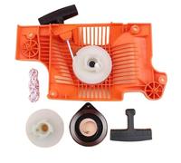 DEMULAX Kit d'entretien de corde de poignée de ressort de poulie | d'assemblage de recul de démarreur, pour Husqvarna, 55, pour Rancher, 50, 51, 55, pièces de rechange de tronçonneuse