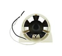 DEMULAX Ventilateur d'extraction de ventilation de cale en ligne | silencieux 12 V 145 CFM for bateau pour marin, résistant à l'eau (blanc, 3 pouces/76 mm)