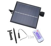 Denash Boîtier de Commande pour Guirlande Lumineuse Solaire, Gradation à | Circuit imprimé de guirlande de lampe solaire avec 8 Modes de clignotement, télécommande pour accessoires de guirlande