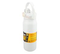 Denash Bouteille d'eau Isolée, Bouteille en Acier Inoxydable Sous Vide à Large Ouverture de 1500 Ml avec Poignée de Couvercle en Paille, Carafe Thermique Réutilisable pour Hommes et Femmes, Salle