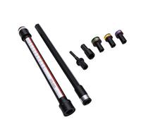Denash Jeu de Douilles de Nivellement de Plafond, Douilles à Changement Rapide de 10 Mm, 13 Mm, 14, 17, Douille de hocs pour Perche d'extension Télescopique de 270 à 500, Idéale pour