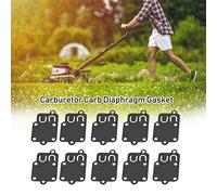 Denash Joint de Diaphragme de Carburateur 10 Pièces de Remplacement pour 270026 272538S, Pièces de Réparation de Carburateur de Petit Moteur pour Tondeuse à Gazon