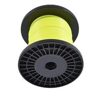 Denash Ligne de 3mm pour Tondeuses à Gazon, Fil de Remplacement pour | Matériau en nylon résistant, haute efficacité, compatible avec Husqvarna, couleur jaune