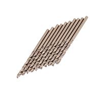 Denash M35 Foret Cobalt, HSS-CO Foret Hélicoïdal pour Acier Inoxydable | Jeu de forets HSS-CO, avec pointe fendue à 135 degrés, pour acier inoxydable, fonte et tôle