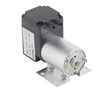 Denash Mini Pompe à Vide 10W avec Support, 80kpa DC12V/24V (DC12V) | Pompe d\'aspiration à membrane, débit 15 L/Min, tuyau d\'air 8 mm, pour analyse de gaz, équipement de laboratoire,