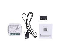 Denash Module d'ouverture de Porte de Garage WiFi Intelligent, TéléCommande, Commande Vocale Compatible avec Home, Contrôle d'application Intelligent, Fonction de Minuterie, Partage 'appareils