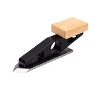 Denash Rabot à Bédane avec Manche en érable, Outil Compact de Coupe de | Lame en acier allié, manche en érable imprégné de résine, travail du bois fin, coupe de bouchon affleurant, poignée