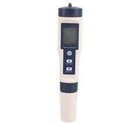 Denash Testeur de Qualité de l'eau, Portable 5 en 1 Fonction Test de Qualité de l'eau Numérique PH/Salinité/Temp/TDS/EC Mètre pour Garden Home Lab