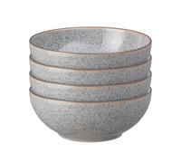 Denby Bol à céréales Studio Grey coupe 17cm Lot de 4 Granite