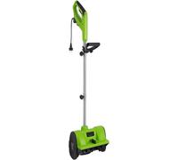 Déneigeuse électrique 1200W, 3500 tr/min. Largeur de travail : 30 cm. Hauteur de neige maximale : 15 cm. Déneigeuse