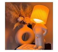 DengFen Humble Mike Lampe Coquine, Petite Lampe Créative Homme Timide, Lampe de Nuit Créative, Cadeau Éléphant Blanc Adulte, Cadeau pour la Saint-Valentin pour Lui et Elle (Jaune)