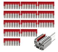 Dengthrive Lot de 12 bornes FBS 10-5 pour Phoenix Contact - Compatible avec les bornes Phönix - 10 contacts - Connecteur en plastique DIN PT2.5/ST2.5 - 2,5 mm²