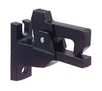 DENI DENI Arrêt de porte 3804, avec crochet de sécurité L101mm en aluminium naturel Quantité:1