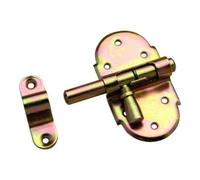DENI DENI Verrou à loquet avec boucle 1706, L69xP35mm argenté, galvanisé Quantité:1