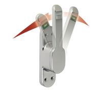 DENI Opérateur de porte DENI VARIO DIN L/R argent élox.LM.30mm tige 10mm Quantité:1