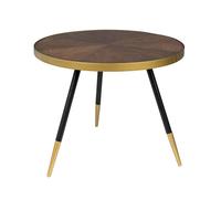 DENISE L - Table basse ronde art déco D61 Or
