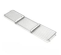 Denmay Grille de maintien au chaud universelle en acier inoxydable de 40 à 94 cm pour barbecue à gaz/granulés de bois/barbecue/fumoir, pièce de rechange réglable, pour Weber, CharBroil, Nexgrill, Pit