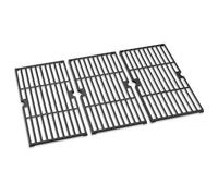 Denmay Grilles en fonte 43 x 63 cm pour Charbroil, Enders Boston 3, Enders Monroe 3 Pro, Landmann Triton 3&4, Profi Cook PC-GG 1058/1059, Barbecook Siesta 310, Broil King, Lot de 3