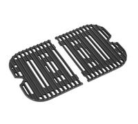 Denmay Lot de 2 grilles en fonte de 28,5 x 43 cm pour barbecues d'extérieur Weber Lumin Compact - Grille de rechange en fonte pour Weber Lumin Compact