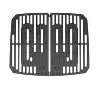 Denmay Lot de 2 grilles en fonte pour barbecue à gaz Weber Pulse 2000, grille de cuisson émaillée de rechange pour Weber Pulse 2000, accessoires de gril en fonte