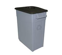Denox Conteneur Zeus avec Ouverture, 65 L, Noir