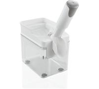 Leifheit Dénoyauteur à cerises Cherrymat 3.0, facile à nettoyer, récipient collecteur, Blanc