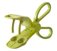 Dénoyauteur de cerises à double trou en ABS - Détartrage rapide (vert) | Design à double trou, deux cerises en même temps, traitement rapide, idéal pour les grandes quantités, gain de temps