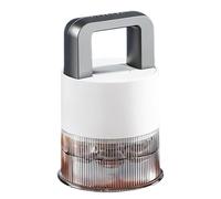 Dénoyauteur de cerises - Appareil de cuisine avec fermeture rapide et mécanisme à bouton-poussoir - Dénoyauteur de cerises avec protection anti-éclaboussures - Pour dates, confitures, gâteaux, à la