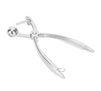 Dénoyauteur de Cerises en Aluminium, Outil de Cuisine Manuel pour Cerises et Olives, Dénoyauteur Compact pour Desserts et Conserves