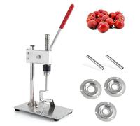 Dénoyauteur de cerises et dénoyauteur d'aubépine en acier inoxydable avec lames de 9 mm et 11 mm, poignée antidérapante, extracteur manuel de pierres de fruits pour dattes rouges, jujube et cerises