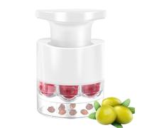 Dénoyauteur de cerises par pression utile cuisine multifonction gain de | Dénoyauteur de cerises à 7 trous type poussoir pour cuisine, dattes, raisins, aubépine, confiture, conserves et desserts