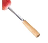 Dénoyauteur - Ustensile de cuisine en acier inoxydable | Dénoyauteur manuel avec manche en bois pour dénoyauter, couper, cuisiner et extraire les jus pour la cuisine