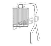 DENSO Échangeur Chauffage Intérieur Aluminium pour Iveco Daily IV Boîte / Kombi
