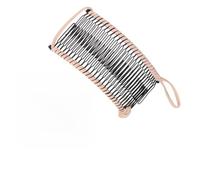 Dents Peigne Latéral à Cheveux en Fer Beige, 30 pour Femmes | Accessoire Léger et Portable, Maintien Confortable sans Abîmer, Usage Yoga et Travail Professionnel