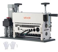 Dénudeur de câble électrique VEVOR, 1,5-40 mm, éplucheur de câble, dénudeur automatique de câble en cuivre à 11 canaux, outil de dénudage de 370 W avec mode manuel à manivelle, bouton d'arrêt d'urgenc
